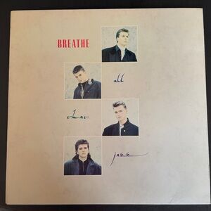 Vintage 1987 debut album All That Jazz by the English pop band Breathe vinyl